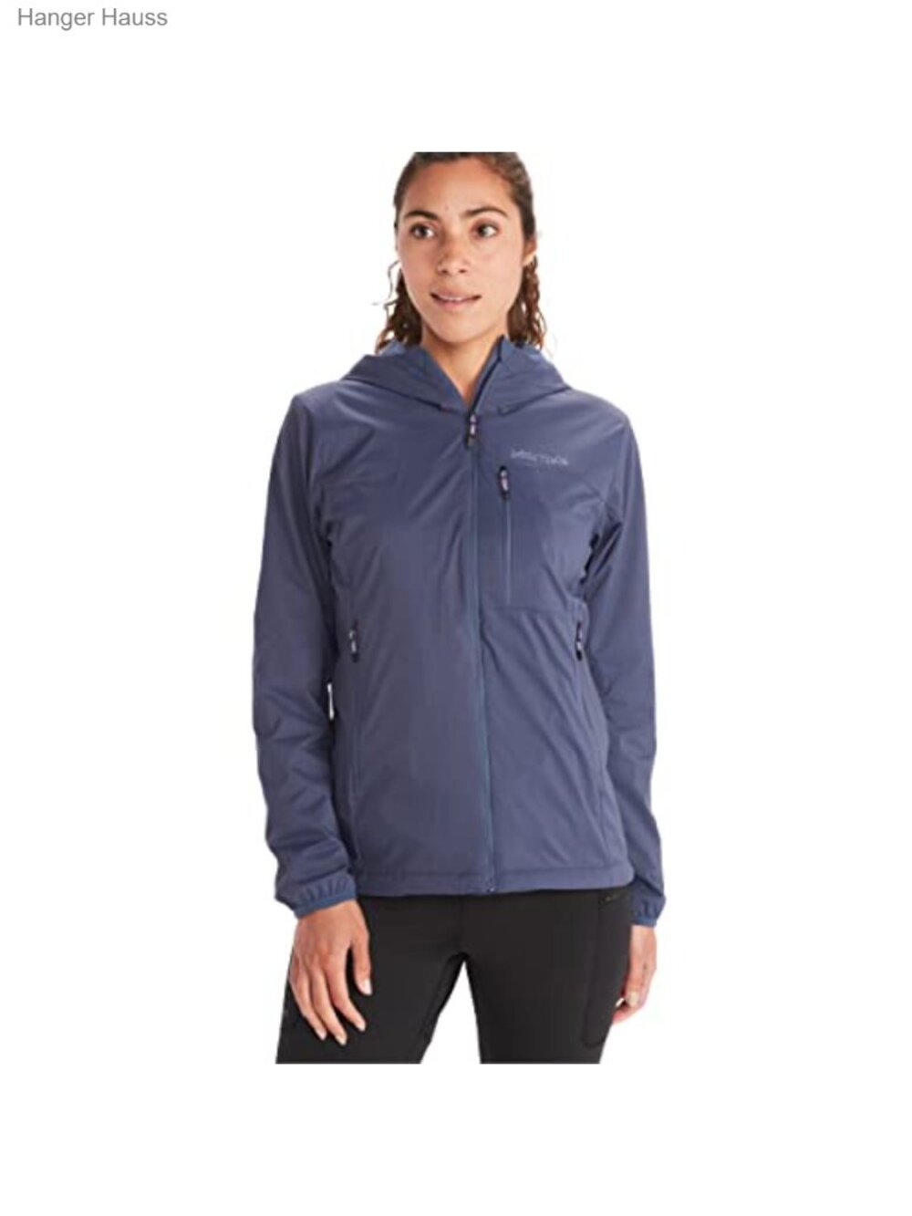 Recycled Nylon Hooded Windbreaker Jacket with DriClime Lining, Packable